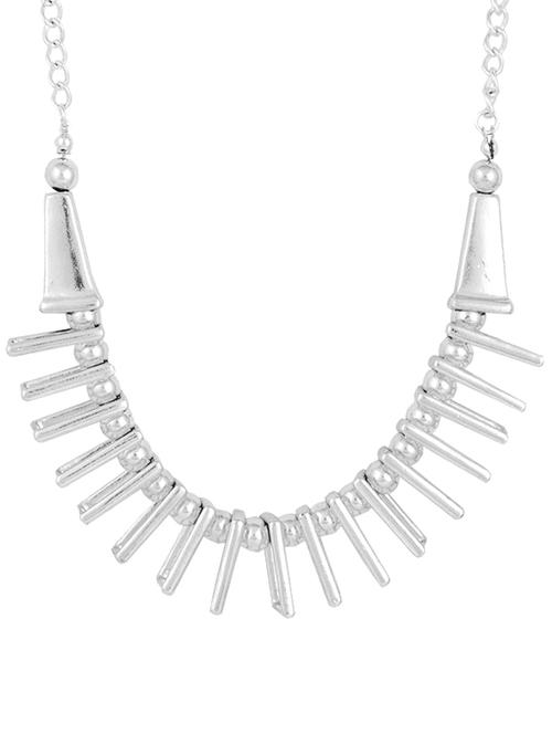 silver spiked neckpiece - 923558 - Very Small Image - 1