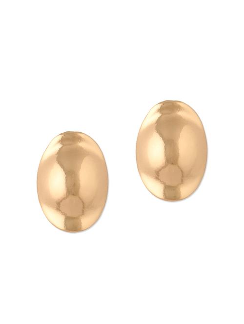 gold oval studs - 923594 - Very Small Image - 1