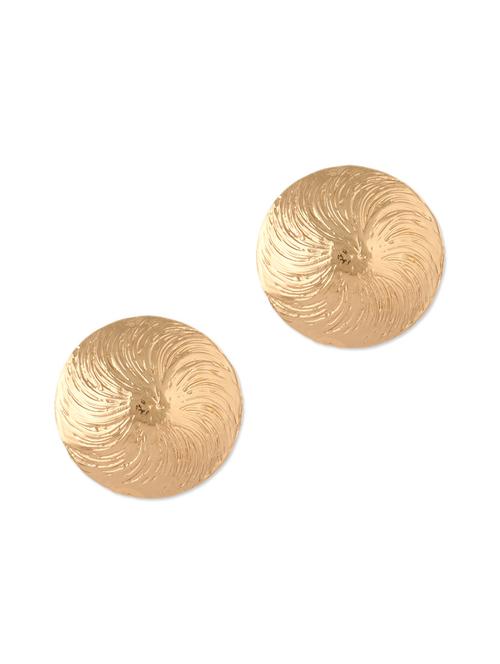 gold circular earrings - 923605 - Very Small Image - 1
