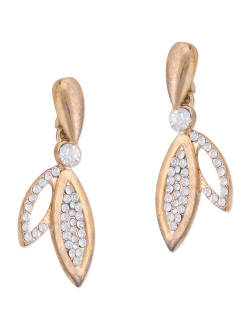 golden leaf earrings - 925244 - Very Small Image - 1