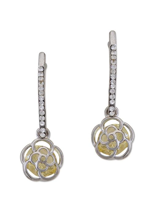 silver rosette earrings - 925265 - Very Small Image - 1