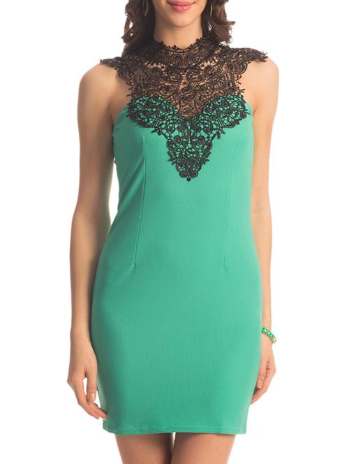 mint lace turtle dress - 926902 - Very Small Image - 1