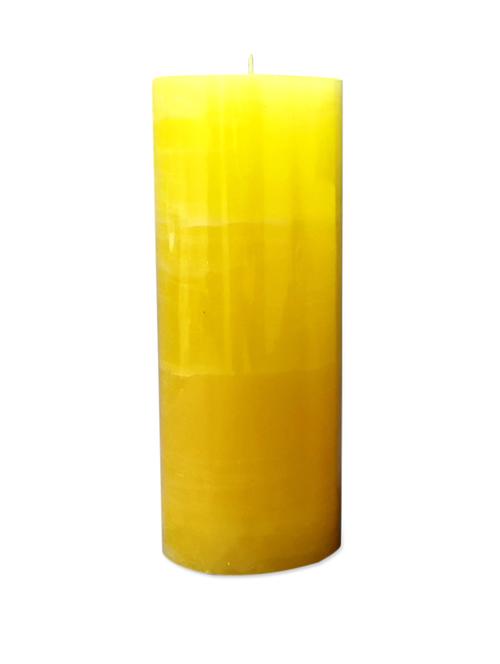 yellow triple shade candle - 927665 - Very Small Image - 1