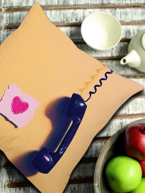 retro phone cushion cover - 930074 - Very Small Image - 1