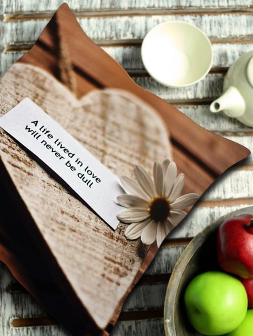 life quote cushion cover - 930090 - Very Small Image - 1