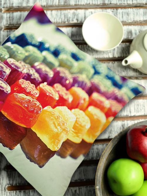 fruit jelly cushion cover - 930163 - Very Small Image - 1