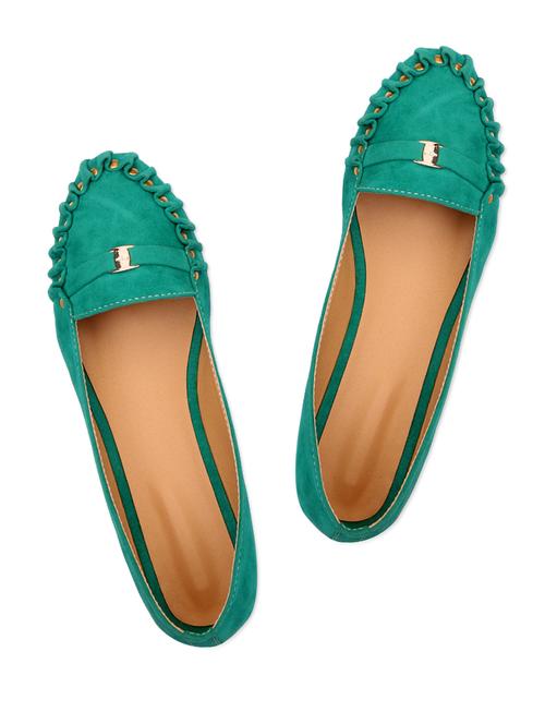 green casual ballerinas - 930906 - Very Small Image - 1