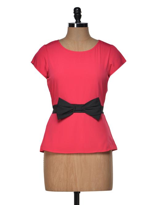 pink bow top - 934583 - Very Small Image - 1