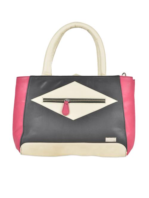 Multi leatherette color block handbag - 936167 - Very Small Image - 1