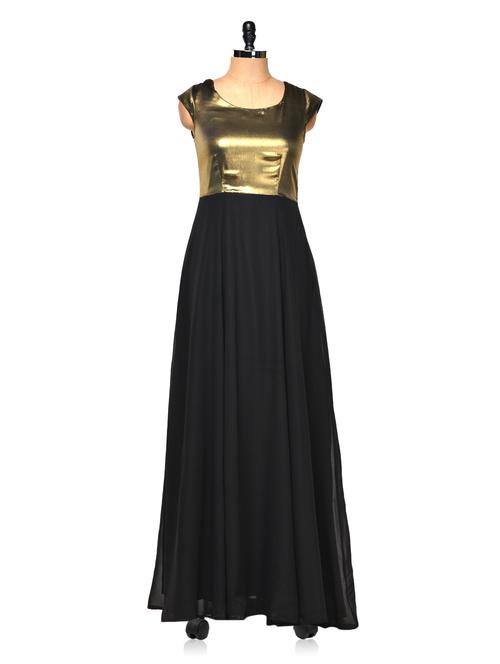 black and gold evening gown - 937937 - Very Small Image - 1