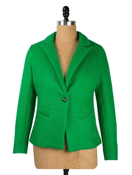 green single button blazer - 937985 - Very Small Image - 1