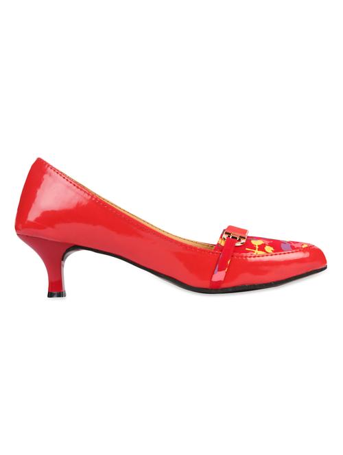 bright red printed sandals - 939565 - Very Small Image - 1