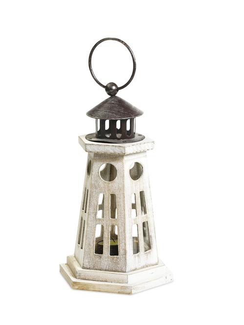 light house design lantern made in wood - 945461 - Very Small Image - 1