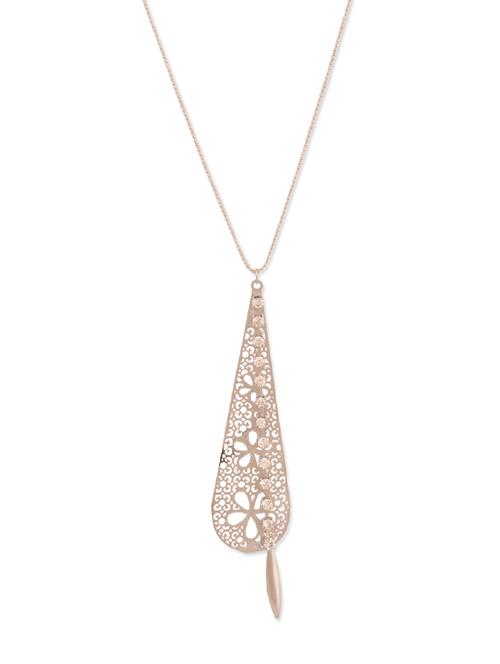silver floral necklace - 946780 - Very Small Image - 1