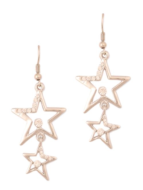 silver heart studded earrings - 946789 - Very Small Image - 1