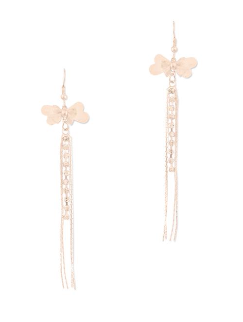 silver studded butterfly earrings - 946806 - Very Small Image - 1