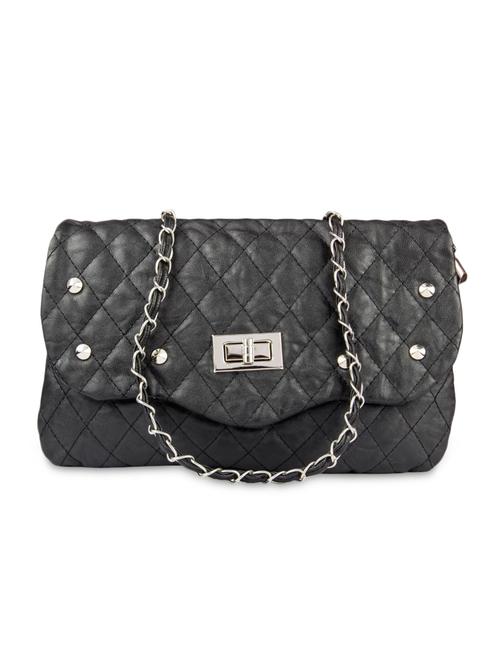 black embellished check sling bag - 950996 - Very Small Image - 1