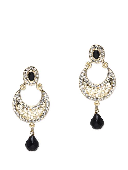 gold studded earrings - 9543131 - Very Small Image - 1