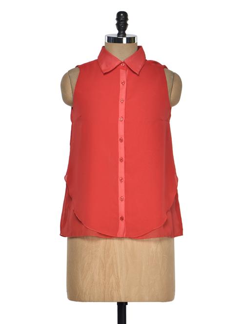 Red layered shirt - 954545 - Very Small Image - 1