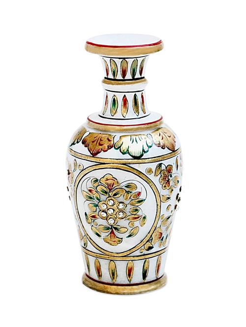white marble flower vase - 954729 - Very Small Image - 1