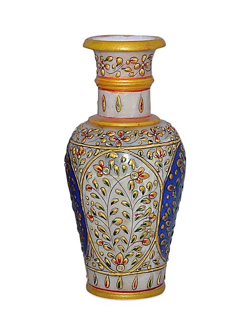 white marble flower vase - 954731 - Very Small Image - 1
