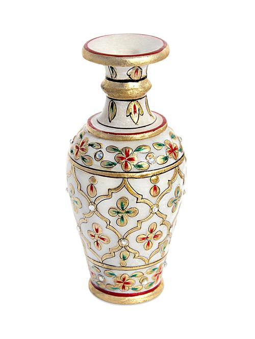 white marble flower vase - 954746 - Very Small Image - 1