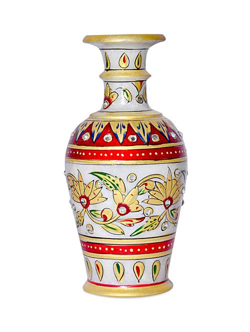 white marble flower vase - 954755 - Very Small Image - 1