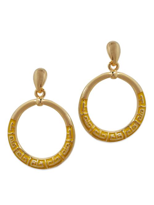gorgeous yellow drop earrings - 955120 - Very Small Image - 1