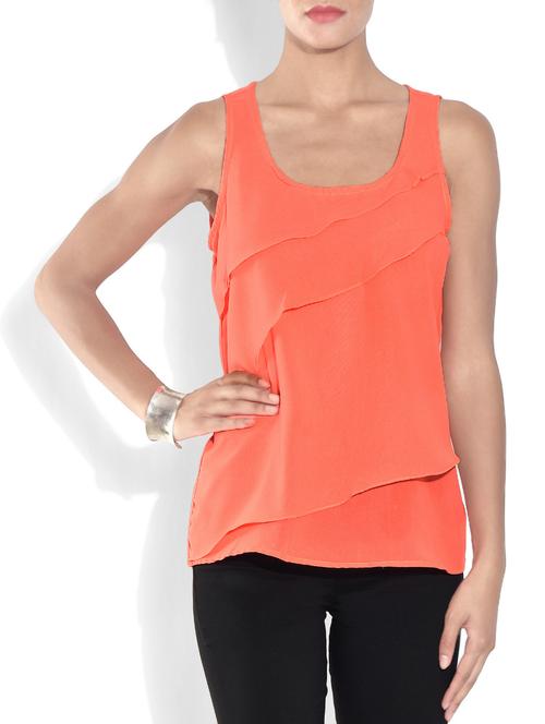 coral tiered top - 9558805 - Very Small Image - 1
