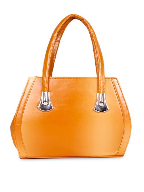 red faux leather hand-held bag - 9565646 - Very Small Image - 1