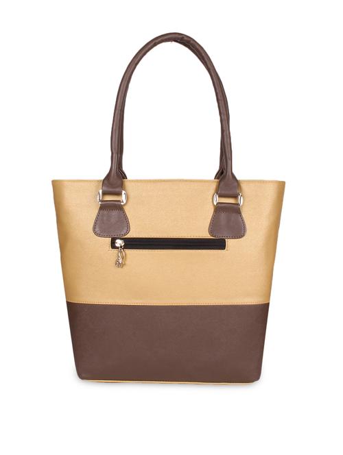 brown faux leather shoulder bag - 9565707 - Very Small Image - 1