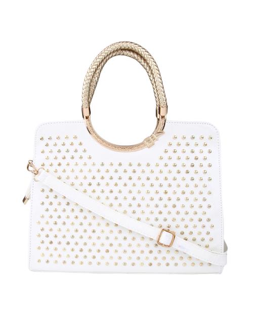 white embellished handbag - 9566743 - Very Small Image - 1