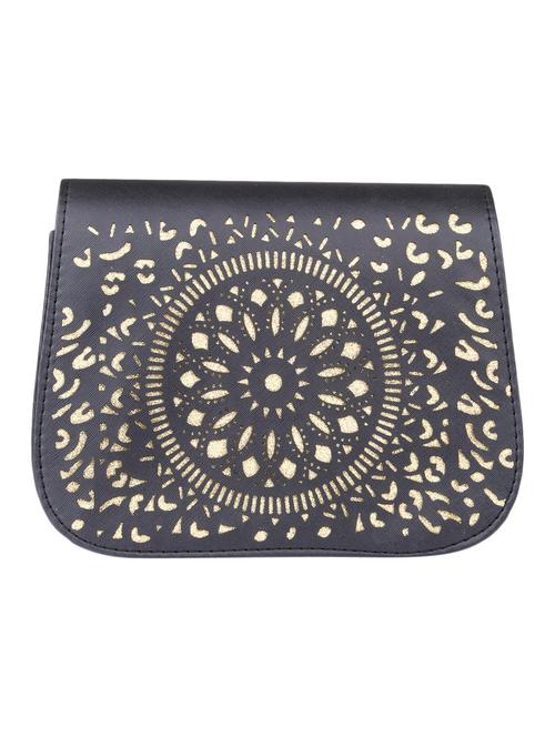 black leatherette handbag - 9566776 - Very Small Image - 1