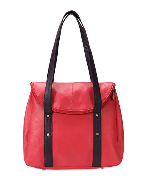 pink faux leather handbag - 958113 - Very Small Image - 1