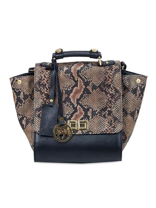 black printed leather slingbag - 9584986 - Very Small Image - 1