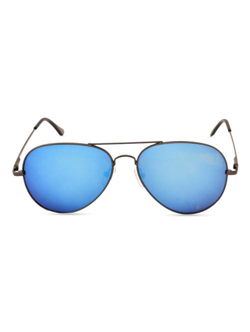 blue colored, polycarbonate aviator sunglasses - 9585796 - Very Small Image - 1