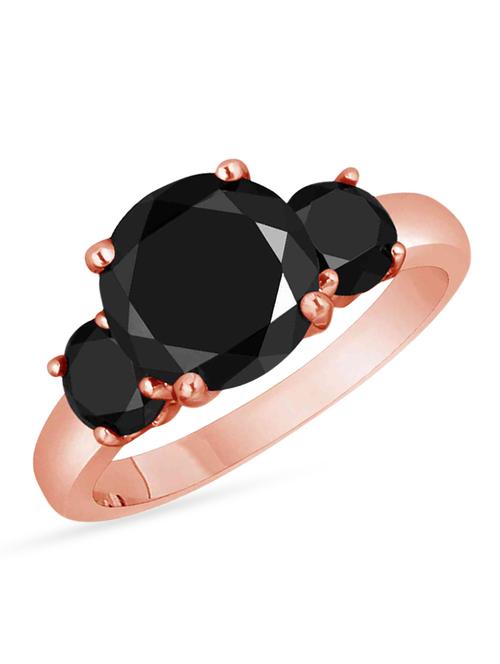 gorgeous black and rose gold ring - 959141 - Very Small Image - 1