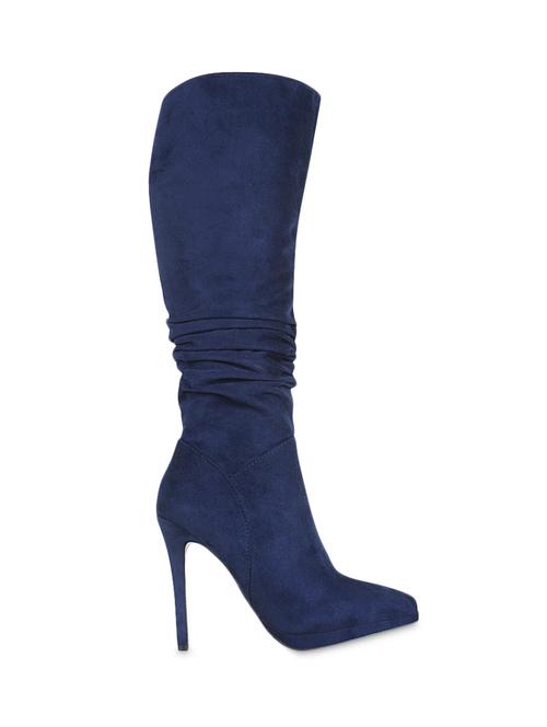 blue suede calf boots - 9594205 - Very Small Image - 1