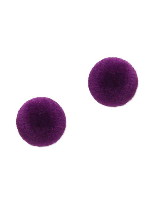purple double sided earrings - 9594252 - Very Small Image - 1