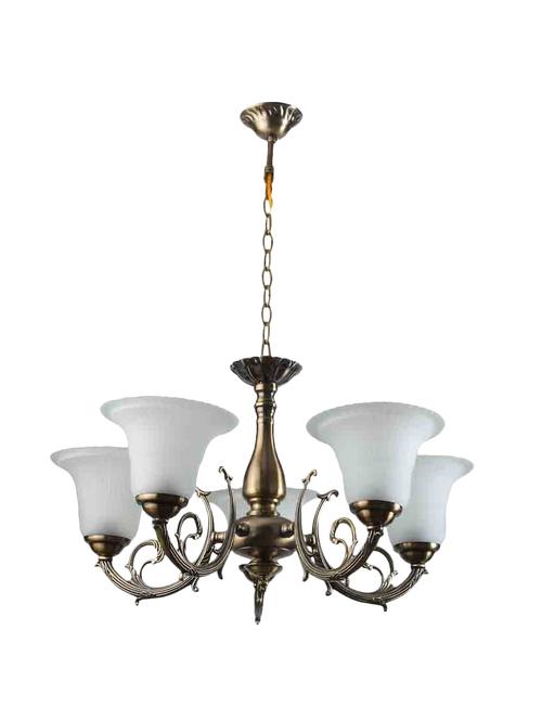 gold mild steel chandelier - 9606045 - Very Small Image - 1