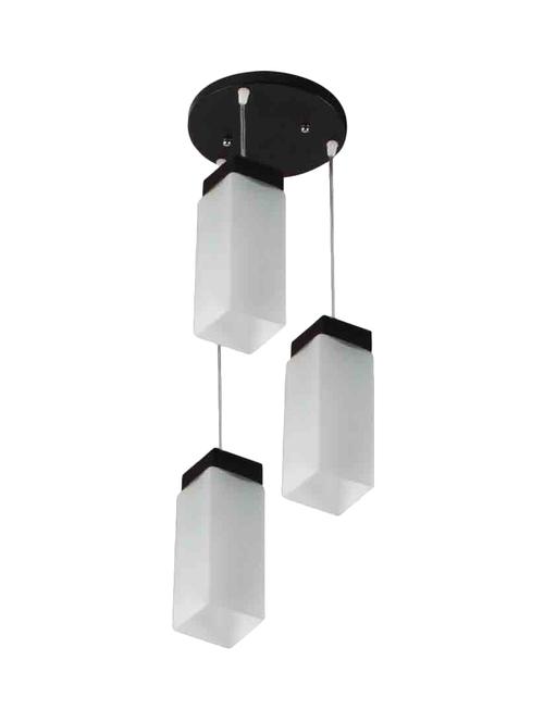 dark brown and white ceiling light - 9606248 - Very Small Image - 1