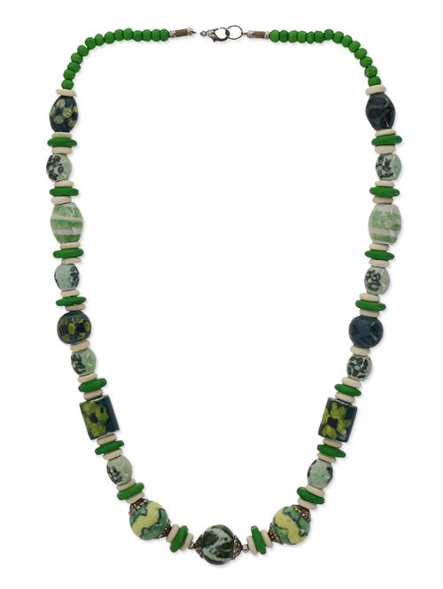 multicolored beaded necklace - 9613213 - Very Small Image - 1