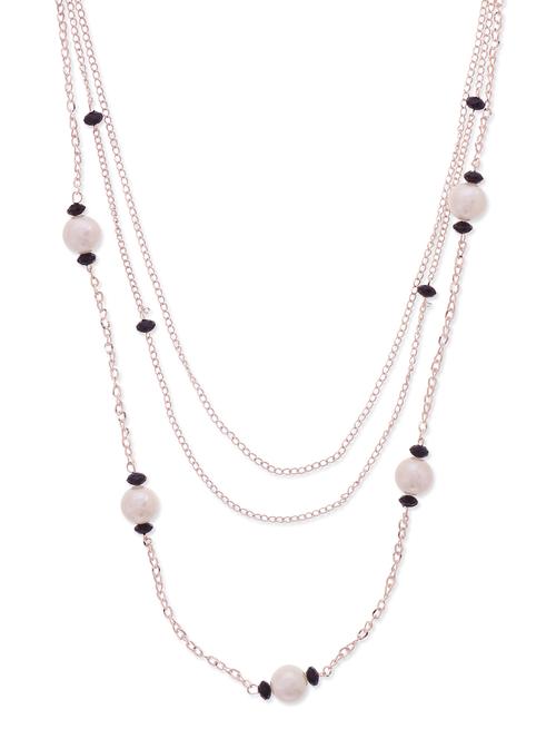 multicolored faux pearl necklace - 9613223 - Very Small Image - 1