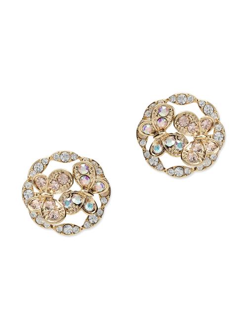 swarovski crystal embellished butterfly studs - 9615575 - Very Small Image - 1