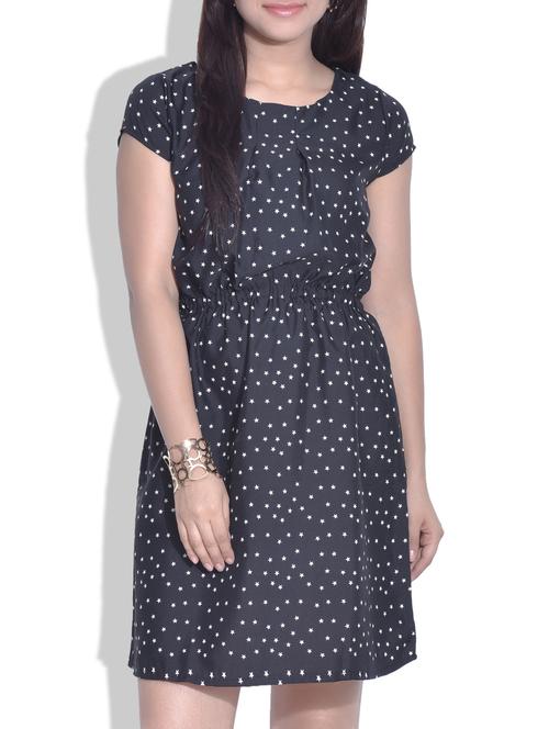 black printed dress - 9625499 - Very Small Image - 1
