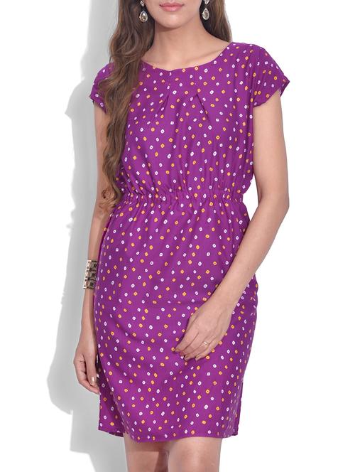 red printed dress - 9625611 - Very Small Image - 1