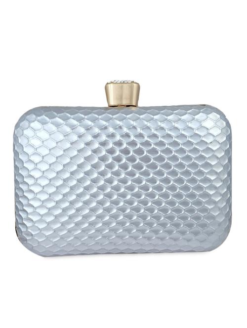 silver embellished clutch - 9632897 - Very Small Image - 1