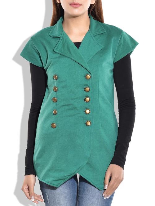 rama green wool cotton jackets. - 9638176 - Very Small Image - 1