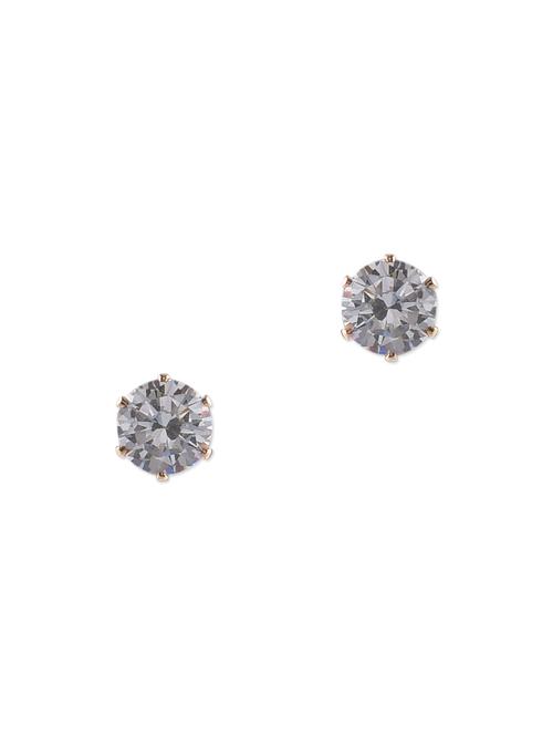grey crystal embellished earrings - 9640837 - Very Small Image - 1