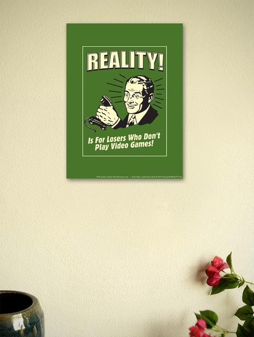 reality! is ...- wall poster - 964823 - Very Small Image - 1